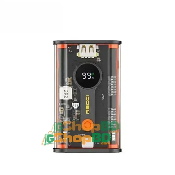 RECCI RPB-P35 Mars Series 10000mAh 22.5W Fast Charging Power Bank